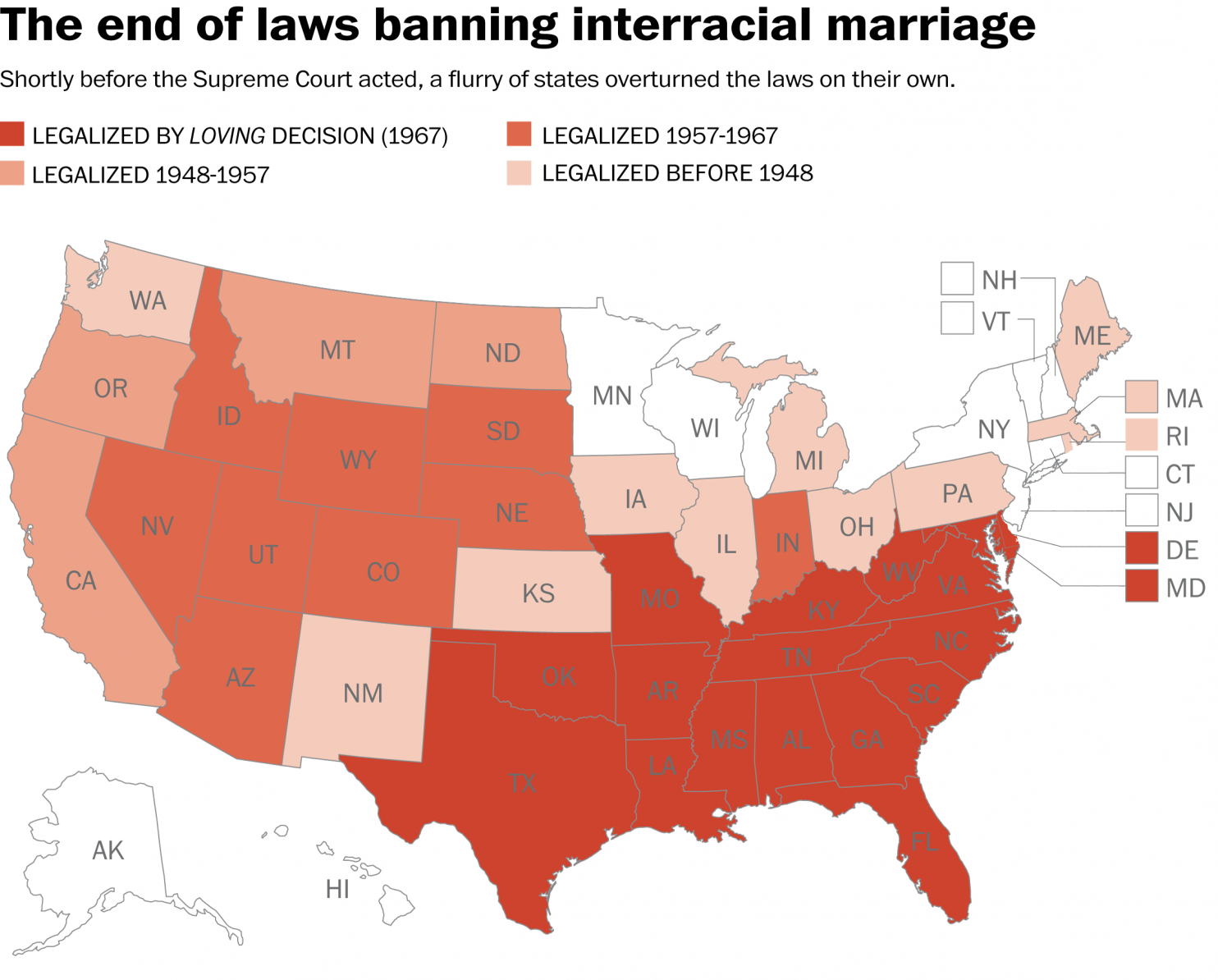 List Of States Banning Interracial Marriages 16